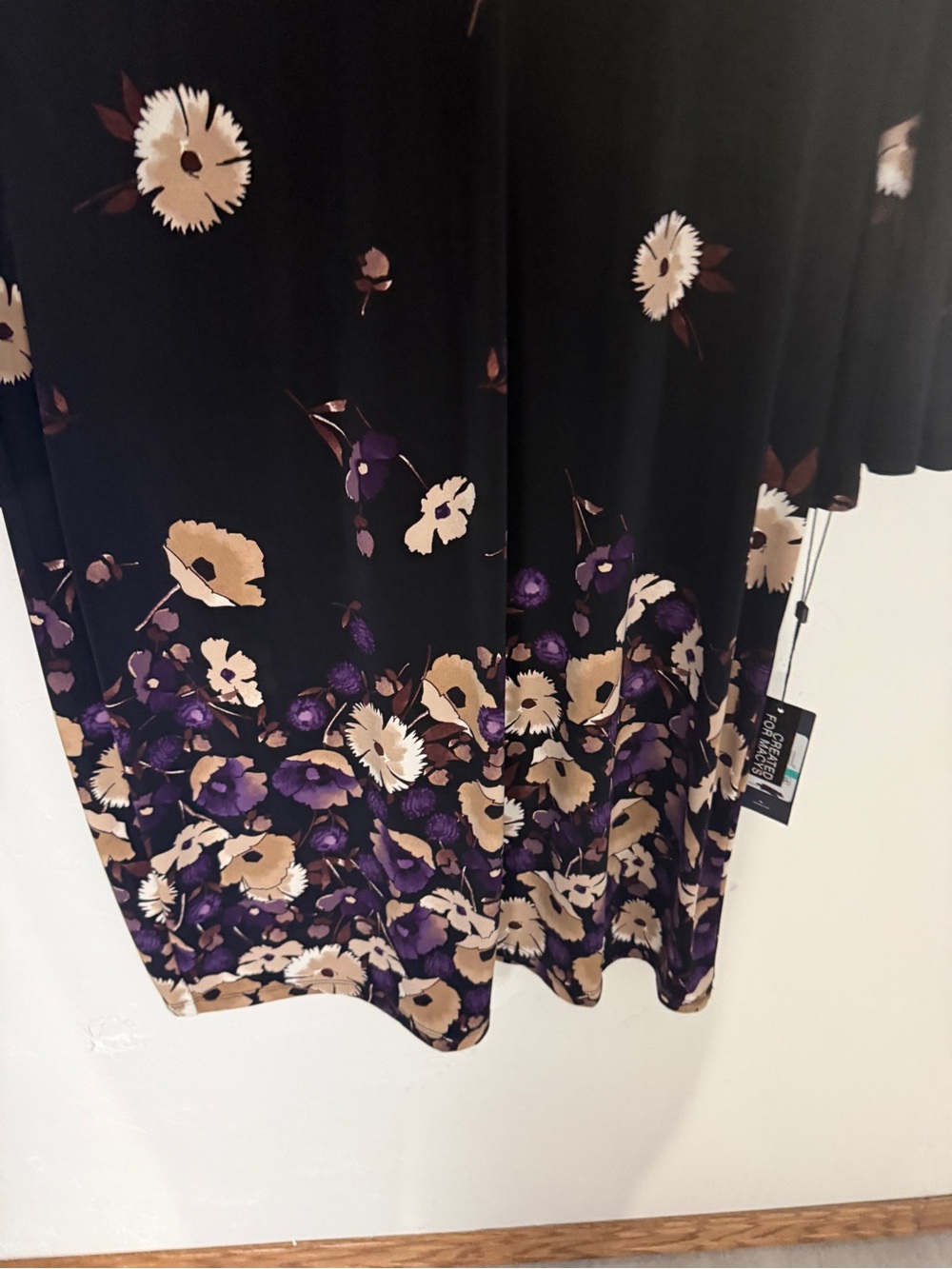 Tommy Hilfiger dress printed jersey A-line dress - Picture 5 of 11
